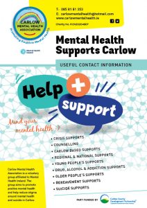 Mental Health Supports Carlow booklet