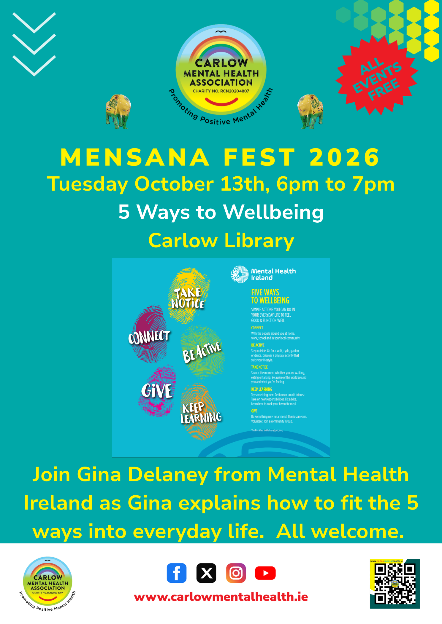 Mensana Fest 2026 – 5 Ways to Wellbeing