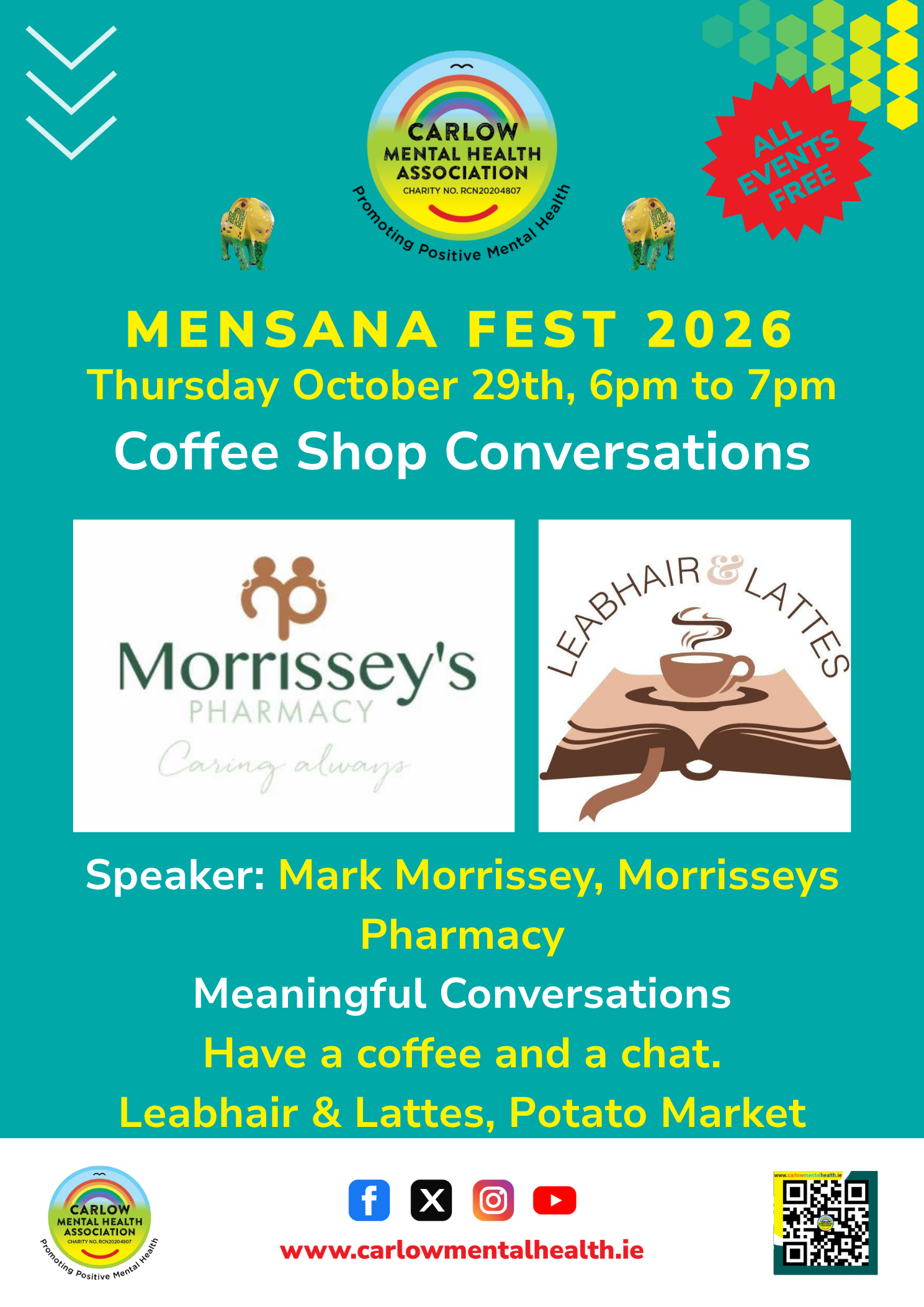 Mensana Fest 2026 – Coffee Shop Conversations: Meaningful Conversations